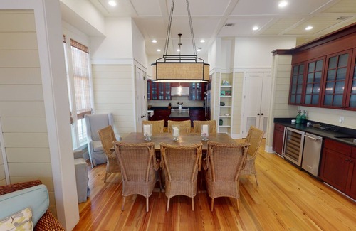 Beach District Casa | Located right on 30A, '57 Western Lake Drive' is a 6BR/6.5BA Home + Carriage House