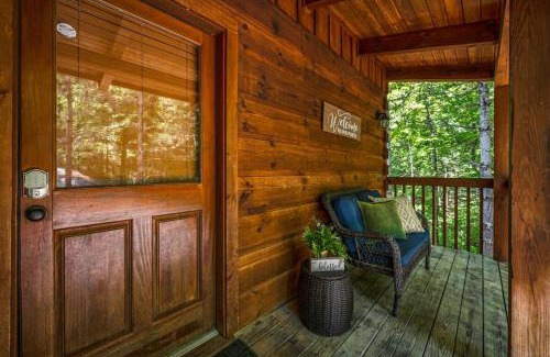 Pigeon Forge Casa | Location Private Log Cabin Hot Tub Fireplace