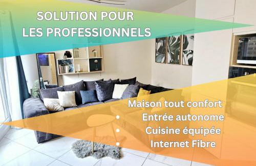 Villeparisis Apartamento | Location Professionnelle - Maison 2 à 4 personnes proche Disney-Astérix-CDG