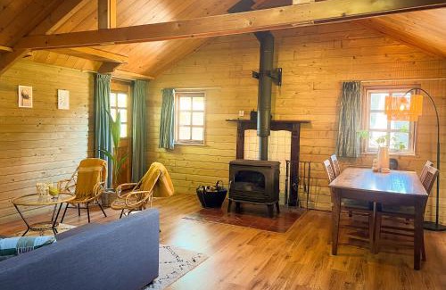 Zevenhuizen Cabina | Lodge De ijsvogel bij Bolmeer Lodges