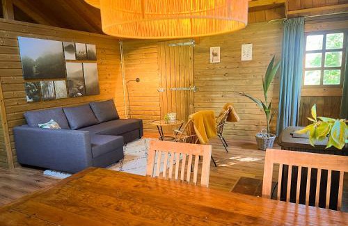Zevenhuizen Cabina | Lodge De ijsvogel bij Bolmeer Lodges
