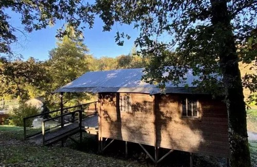 Beaumont-du-Perigord Casa | Camping Village **** El Molino SURIER - Shack rústico 3 habitaciones 5 personas