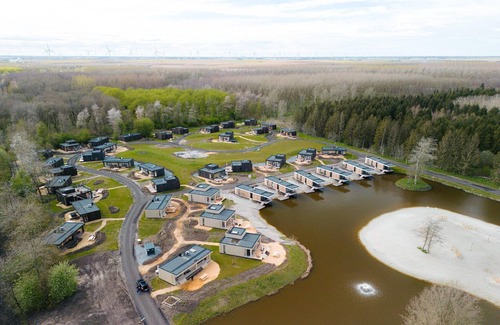 Zeewolde Casa | Lodge en Países Bajos con Terraza de Lujo