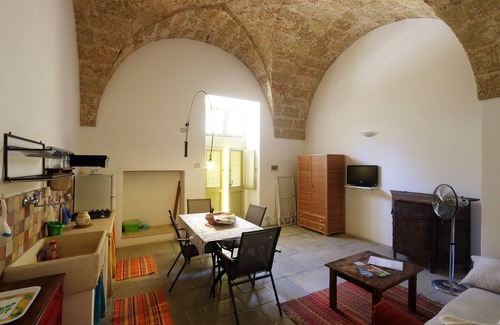 Presicce Apartamento | Lodge Ponente 4 / 5p con cocina, en Masseria con piscina compartida en Salento