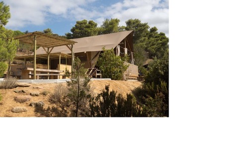 Coti-Chiavari Cabaña | Ajaccio / Propriano -Tente Lodge 61 Bord-de-mer-Cap Nero- (casamarina2a. Com)