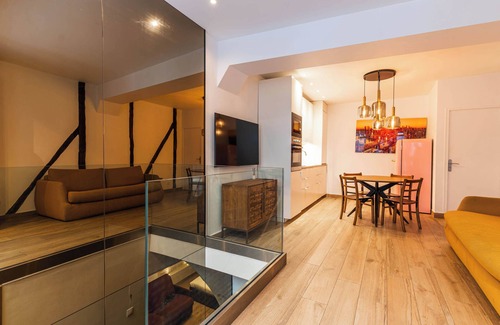 Saint-Merri Apartamento | Loft 1 BR Marais, Notre Dame AC by LCC Agency