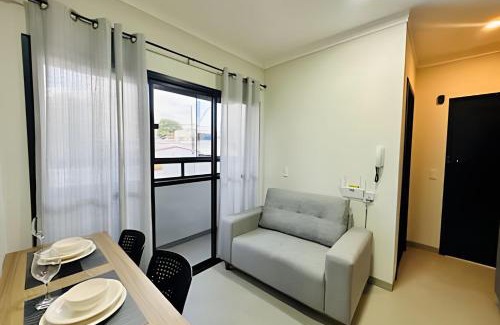 Santa Monica Apartamento | Loft 101 – Refúgio Certo, a poucos passos da Ufu.