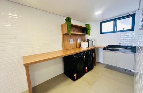 Santa Monica Apartamento | Loft 101 – Refúgio Certo, a poucos passos da Ufu.