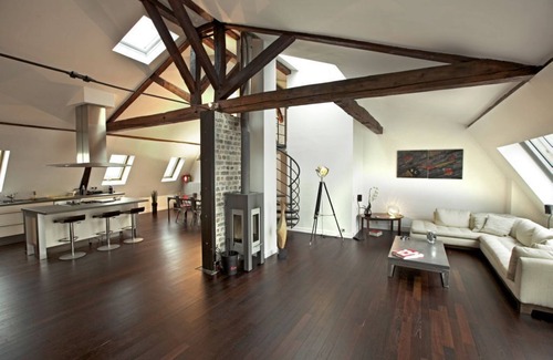 Quartier Saint-Ambroise Apartamento | Loft de 200 m² + terraza cerca del Marais.
