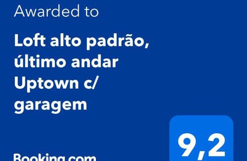 Aracatuba Apartamento | Loft alto padrão, último andar Uptown c/garagem