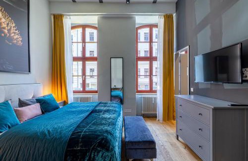 Suedvorstadt Apartamento | Loft Apartments Leipzig Loft Aqua