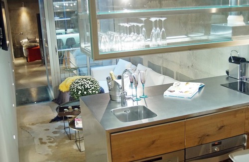el Fort Pienc Apartamento | Loft en el Arco del Triunfo de Barcelona con terraza, piscina y Wi-Fi gratis
