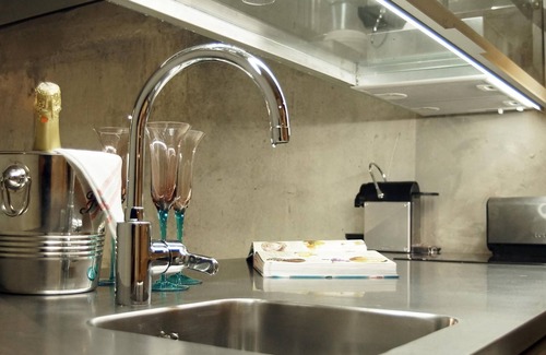 el Fort Pienc Apartamento | Loft en el Arco del Triunfo de Barcelona con terraza, piscina y Wi-Fi gratis