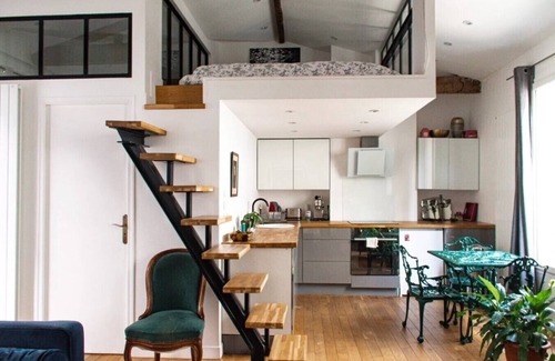 Quartier Sainte-Avoye Apartamento | Loft au Centre du Marais