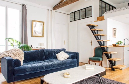 Quartier Sainte-Avoye Apartamento | Loft au Centre du Marais