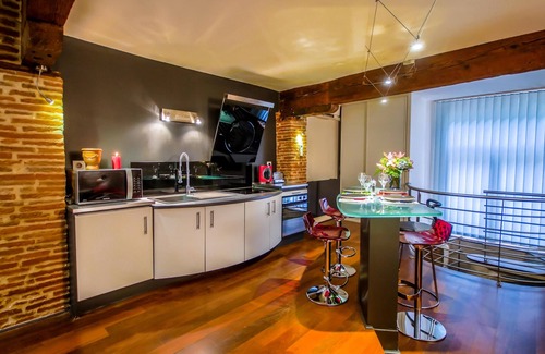 Carmes Apartamento | Loft clasificado 4 * hipercentro Carmes 93m2 wifi️Clim Calme wifi