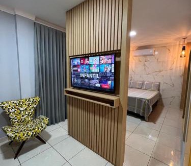 Jardim Curitiba Apartamento | Loft com ar condicionado
