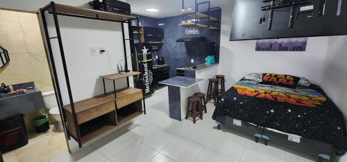 Candelaria Apartamento | Loft completo com area de lazer piscina e churrsqueira