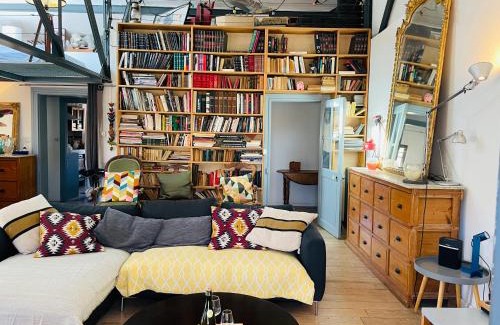 Montpellier City-Centre Apartamento | Loft Cosy de 120m2 en plein Centre-Ville à 2 pas de la Comédie Grande ou Petite Terrasse selon les mois