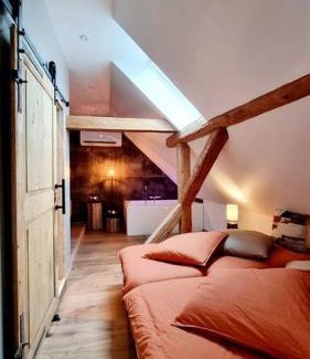 Grendelbruch Apartamento | Loft de charme pour amoureux et hammam!