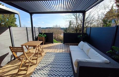 Saint-Pierre-de-Lages Apartamento | LOFT "FARE": Calm, Nature, View