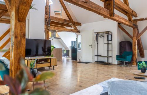 Aschersleben Apartamento | Loft Ferienwohnung