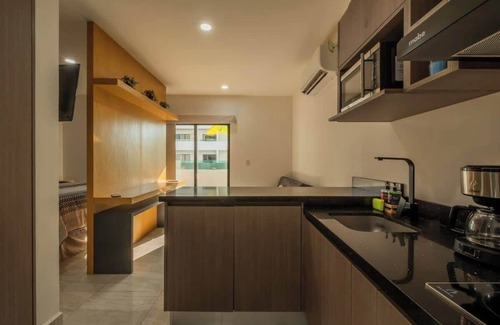 Villa Marina Apartamento | Loft para 4 con albercas cerca de la playa