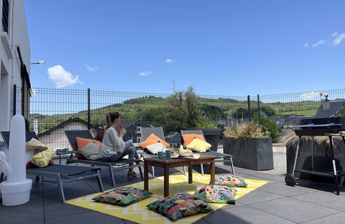 Lacaune Casa | Loft house 200 m2 14 persons +terrace panoramic mountain view
