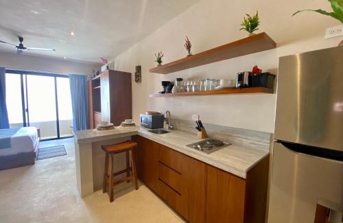 Tulum Apartamento | Loft in Veleta - Private Rooftop Pool - Fast WiFi