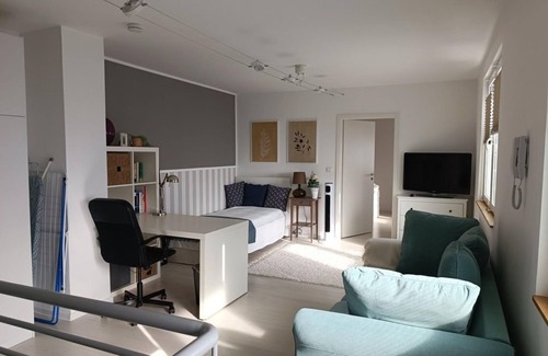 Wolfenbuettel Apartamento | "Loft" in Wolfenbüttel - apartment/flat, bathroom, WC, terrace