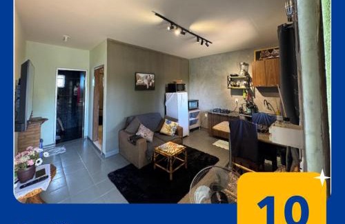 Jardim Agua Boa Apartamento | Loft individual com Ar-condicionado Próximo ao shopping - A