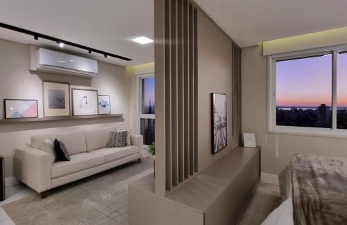 Petropolis Apartamento | Loft Moderno AH1105 Alto Padrão Localização Nobre