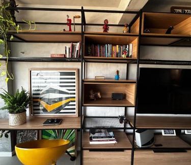 Jaguaribe Apartamento | Loft Moderno na melhor orla de Salvador
