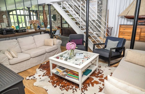 Pontrieux Casa | Loft de 180 m2 con piscina privada climatizada