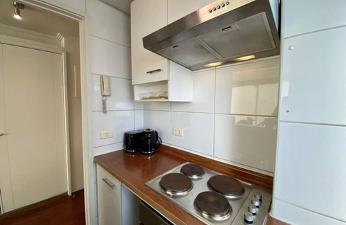 Downtown Santiago Apartamento | Loft Panoramic - Home Office Laundry Pool Wifi