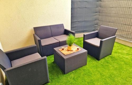 Muntzenheim Apartamento | LOFT & SPA-6 Pers-Jacuzzi-Parking-Jardin-Clim-Colmar