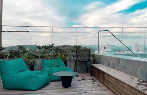 Itoupava Seca Apartamento | Loft Studio com Piscina em Blumenau ZW3837