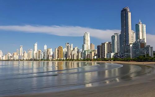 Centro Apartamento | Loft vista panorâmica da Roda gigante e orla de BC