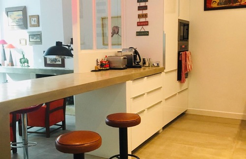 Montrouge Casa | Loft con dos terrazas y sauna a 10 minutos de París.