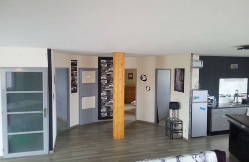 Friville-Escarbotin Apartamento | LOFTCOSY 115M2 en una casa de madera redonda, WIFI y deporte libre BEIN