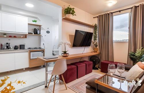 Patrimonio Apartamento | LoftsPraia Apartamento zona sul perto Praia Clube Elegânce.