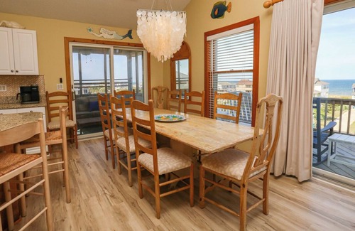 Carolina Dunes Casa | Lofty View ☀️ Semi-Oceanfront 4 BR home, Dog-Frendly 🐕 & Private Pool