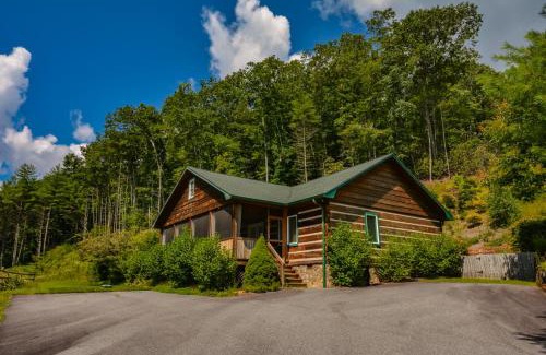 Fleetwood Casa | Log Cabin between Boone & J - Hot Tub - Private - Gas Fireplace - One Level