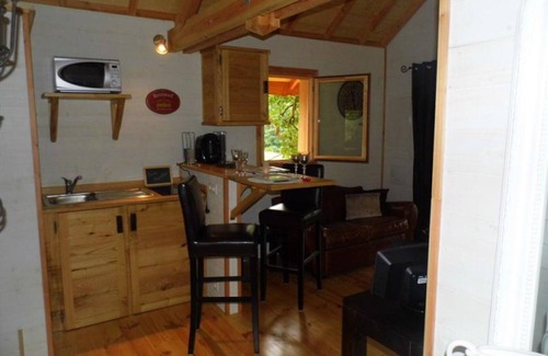 Fichous-Riumayou Cabina | Cabaña de madera-De Lujo-Bañera de hidromasaje-Vista al campo-Gîtes de France