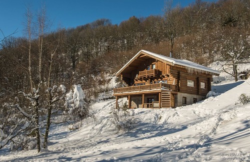 Travexin Chalet De Esquí | Cabaña de lujo con sauna, jacuzzi y wifi