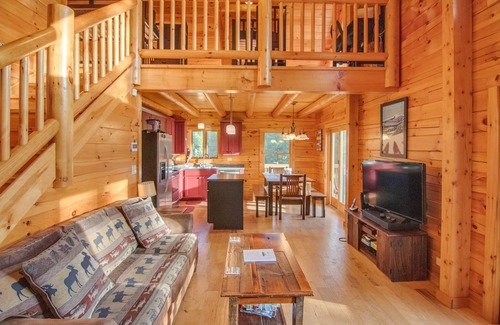 Twin Mountain Cabina | Log cabin in the White Mountains, near Bretton Woods