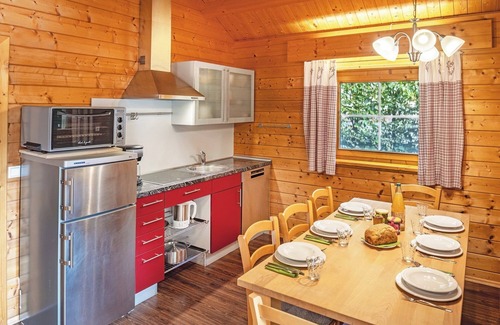 Salem Apartamento | Log cabin Max, 97 sqm, 4 bedrooms, covered terrace, max. 8 persons