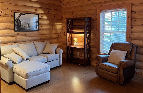 Cheboygan Cabina | Log Cabin on Long Lake
