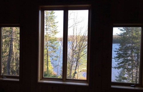 Lac-Saguay Cabina | Log Cabin Sanctuary Hideaway