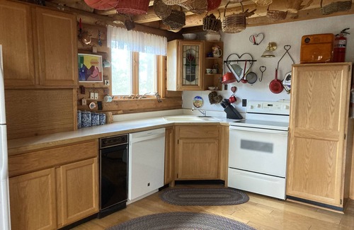 Rapid City Cabina | Log cabin nestled in ponderosa pine - 5 mi between Pactola and Sheridan Lakes